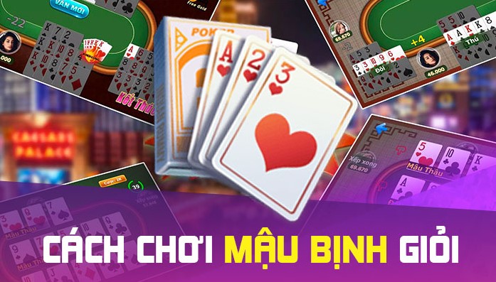 Tổ hợp các liên kết trong cách chơi game bài Mậu Binh